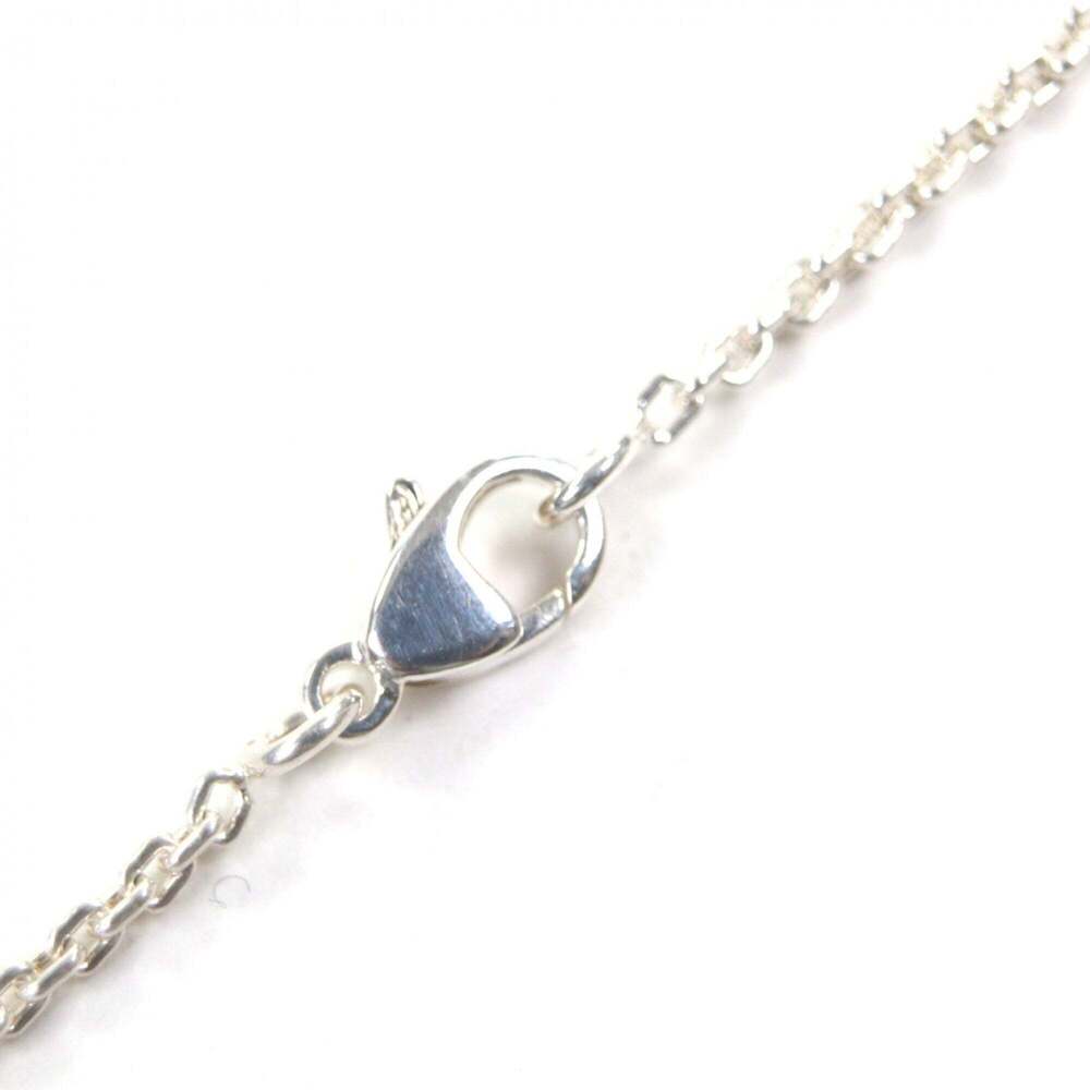 LOUIS VUITTON Silver Lockit Necklace - Picture 6 of 6